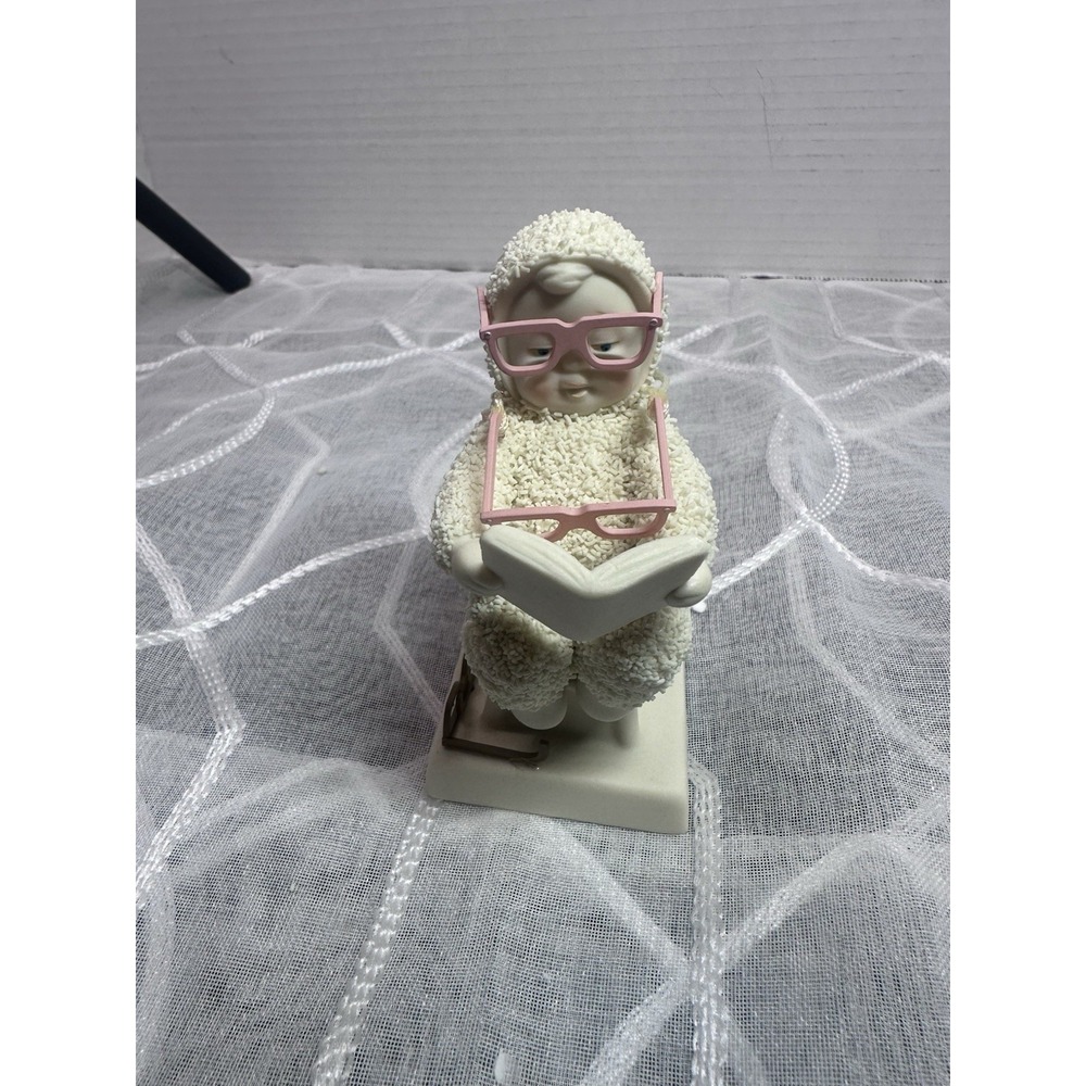 Department 56 Snowbabies Classics " Where Are My Glasses?" Figurine #4026535